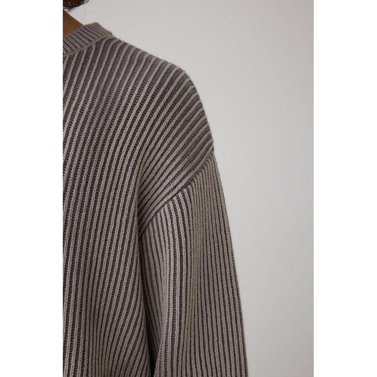 シャドウスプレーリブニット | AZUL BY MOUSSY | 詳細画像25 