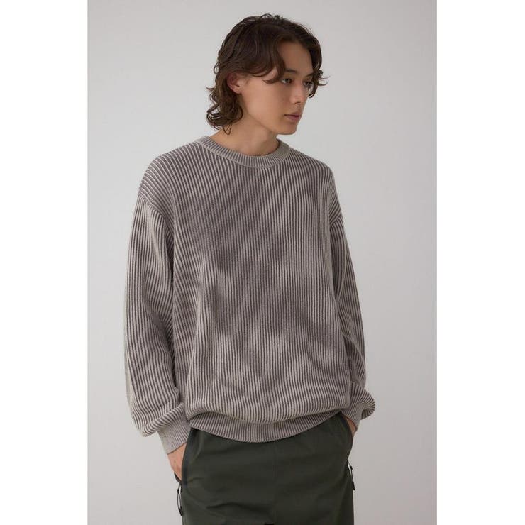 シャドウスプレーリブニット | AZUL BY MOUSSY | 詳細画像17 