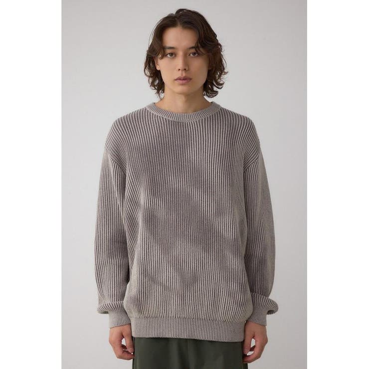 シャドウスプレーリブニット | AZUL BY MOUSSY | 詳細画像19 