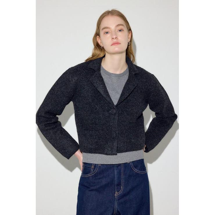 BLK | ニットジャケット | AZUL BY MOUSSY