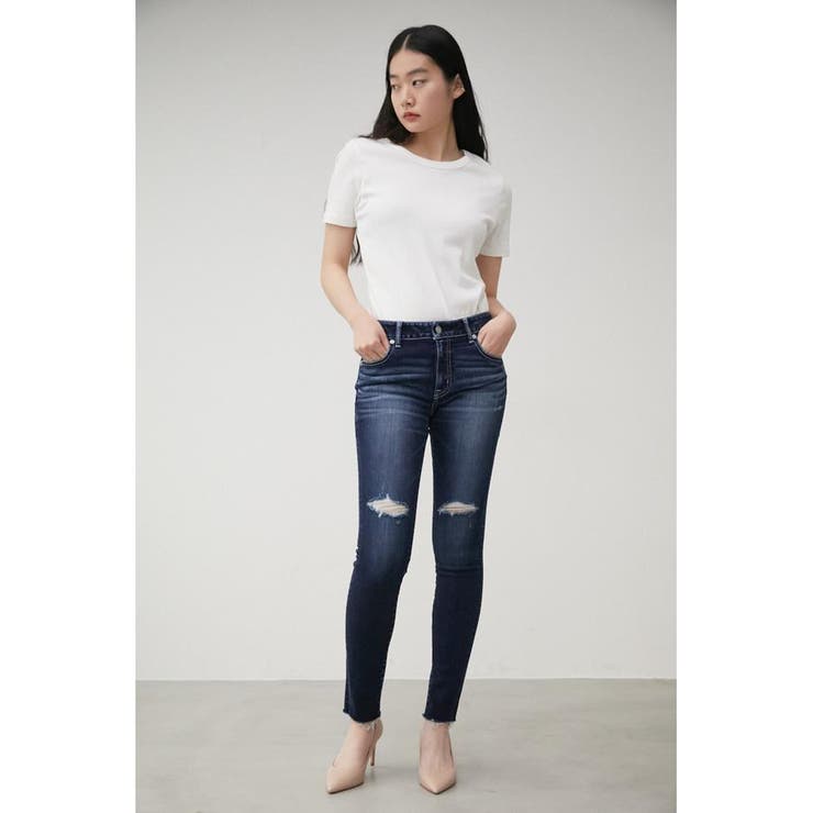 CRASH DENIM SKINNY Ⅲ | AZUL BY MOUSSY | 詳細画像22 