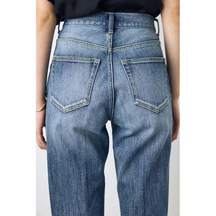 AZUL DENIM センタープレスストレートデニム ロング丈 | AZUL BY MOUSSY | 詳細画像6 
