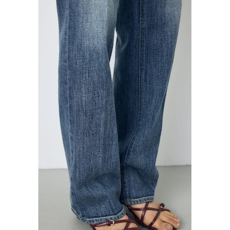 AZUL DENIM センタープレスストレートデニム ロング丈 | AZUL BY MOUSSY | 詳細画像9 