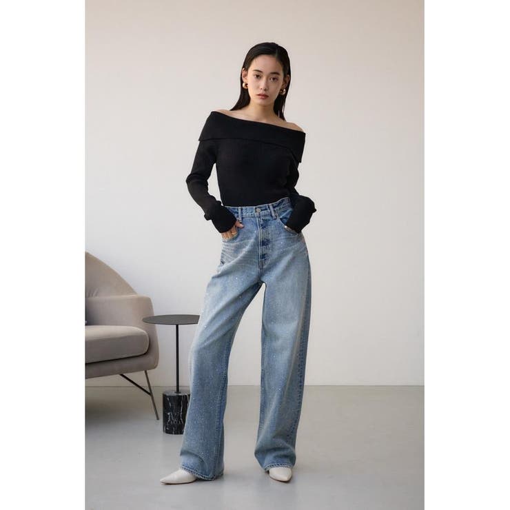 オフショルダーニット | AZUL BY MOUSSY | 詳細画像15 