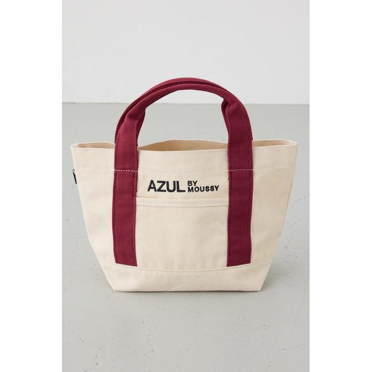 IVOY3 | ロゴ刺繍ミニトートバック | AZUL BY MOUSSY