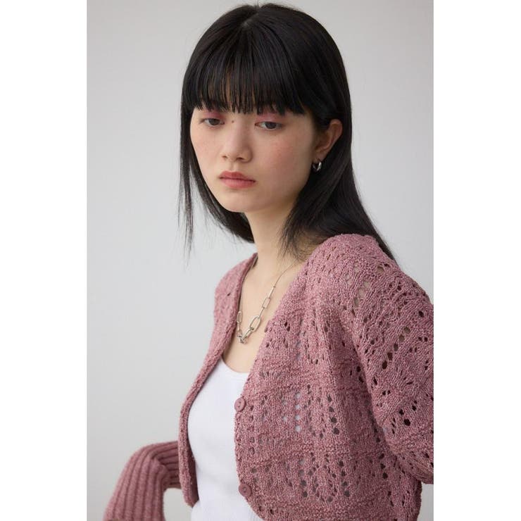 クロシェニットボレロ | AZUL BY MOUSSY | 詳細画像20 