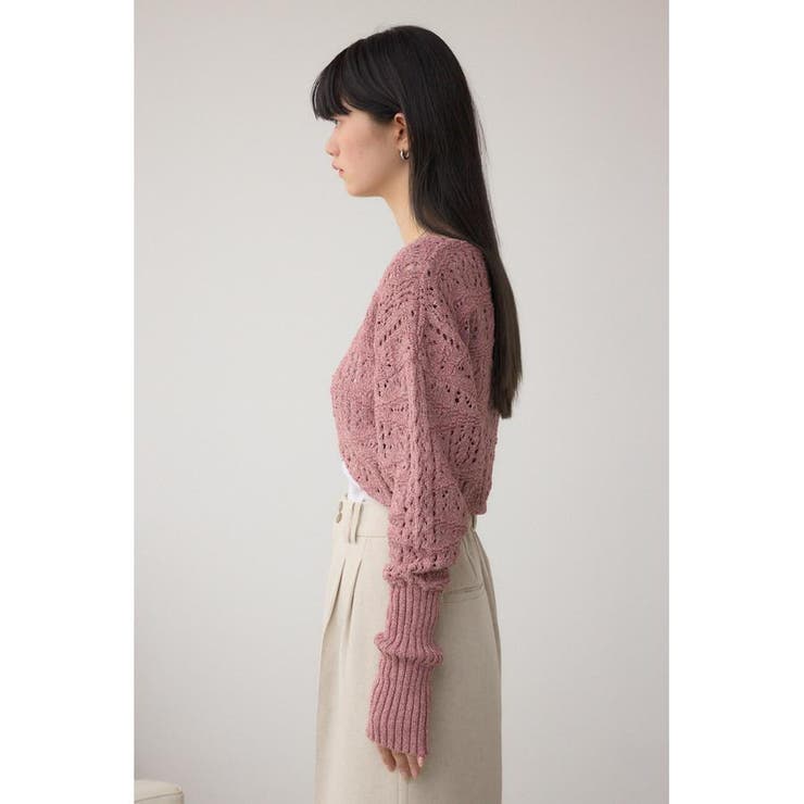 クロシェニットボレロ | AZUL BY MOUSSY | 詳細画像24 