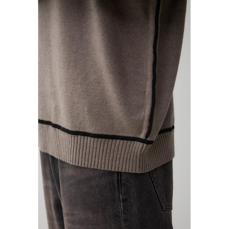 配色パイピングニット | AZUL BY MOUSSY | 詳細画像22 