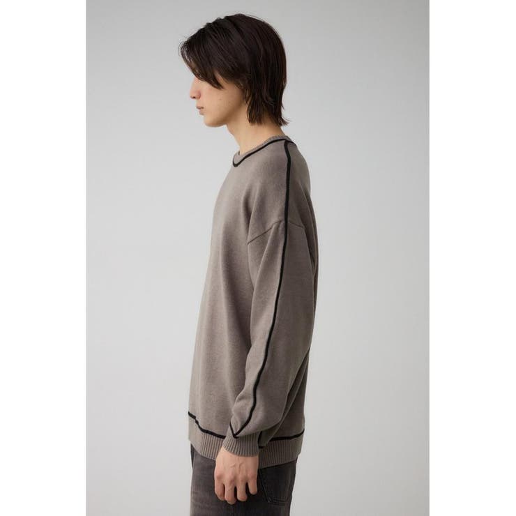 配色パイピングニット | AZUL BY MOUSSY | 詳細画像17 