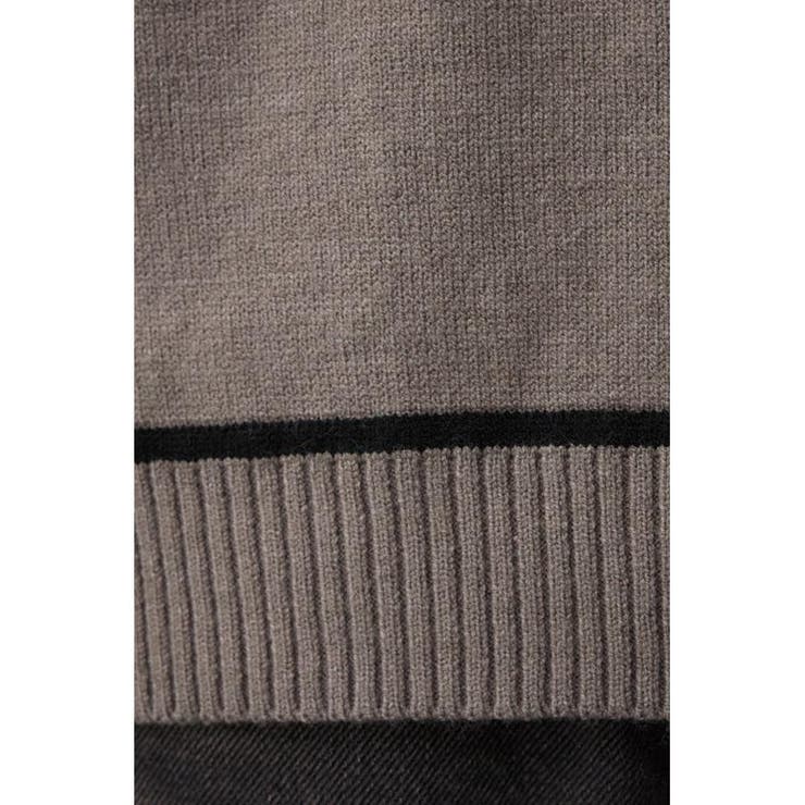 配色パイピングニット | AZUL BY MOUSSY | 詳細画像23 