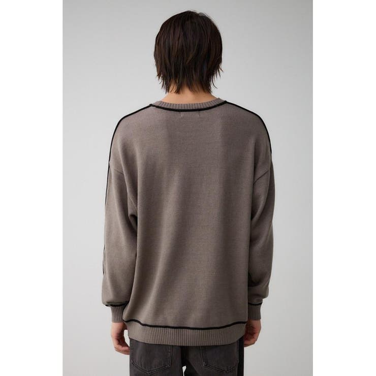 配色パイピングニット | AZUL BY MOUSSY | 詳細画像18 