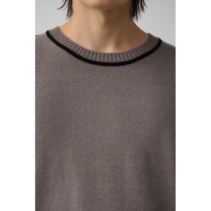 配色パイピングニット | AZUL BY MOUSSY | 詳細画像19 