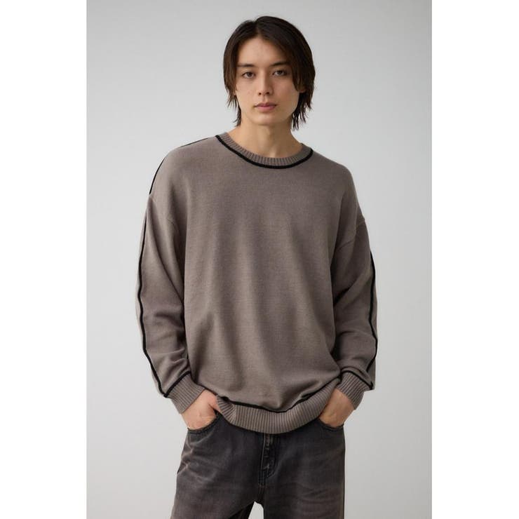 配色パイピングニット | AZUL BY MOUSSY | 詳細画像14 