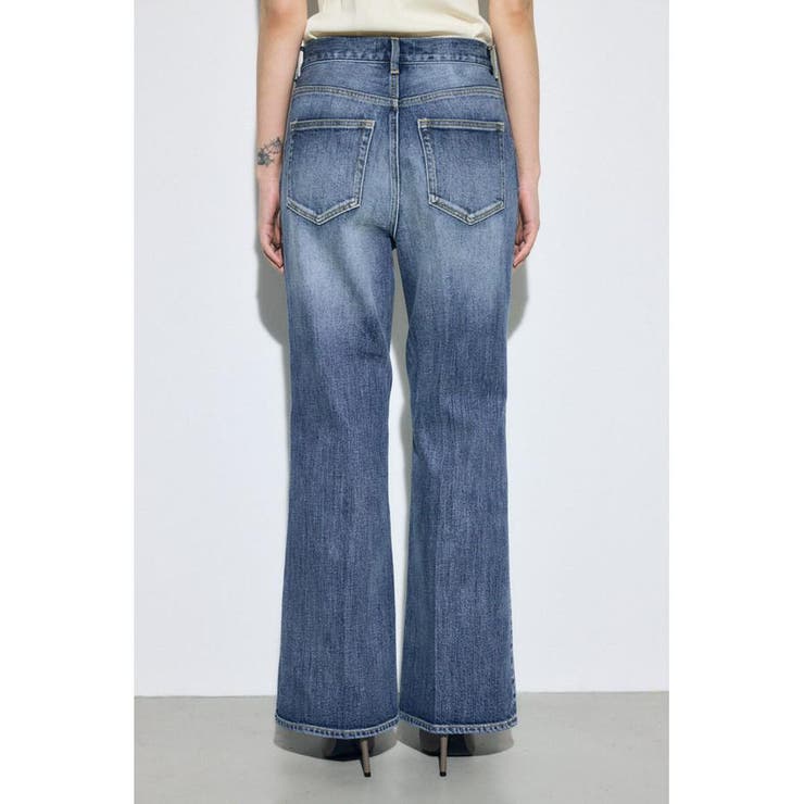 AZUL DENIM センタープレスフレアデニム | AZUL BY MOUSSY | 詳細画像4 