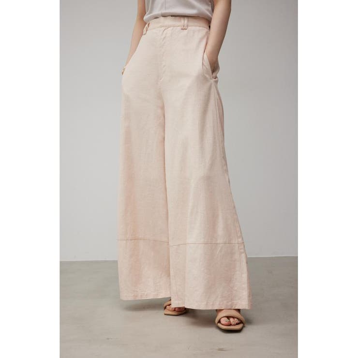 CONTRAST BORDER WIDE PANTS | AZUL BY MOUSSY | 詳細画像12 