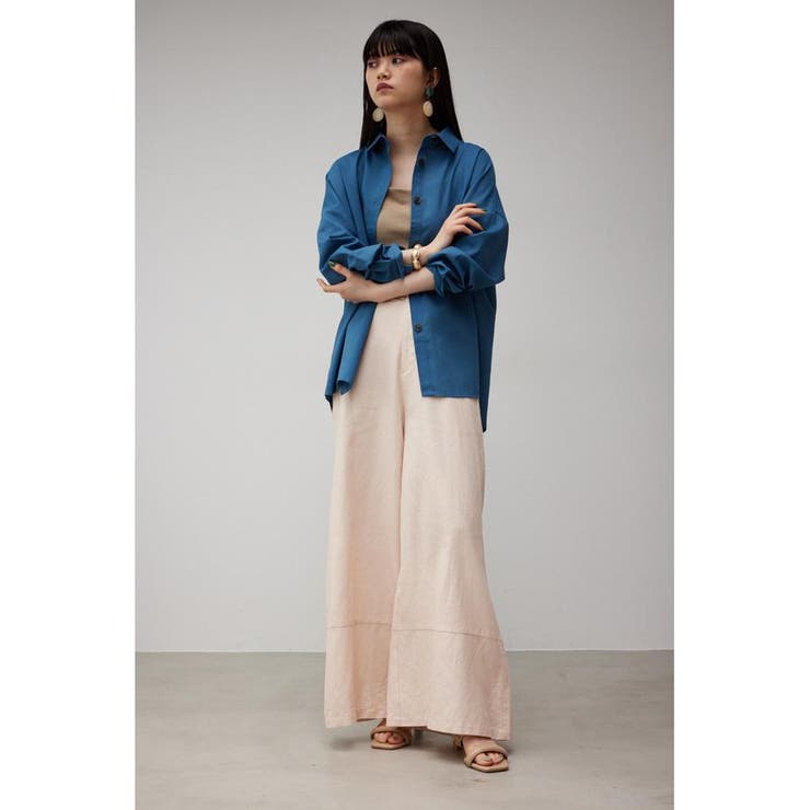CONTRAST BORDER WIDE PANTS | AZUL BY MOUSSY | 詳細画像13 