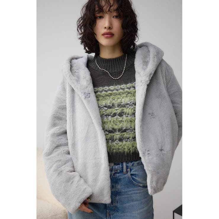 MOUSSY マウジー　フェイクファージャケット　ブルゾン　キャメル moussy（毛皮/ファーコート）のフリマアイテム一覧