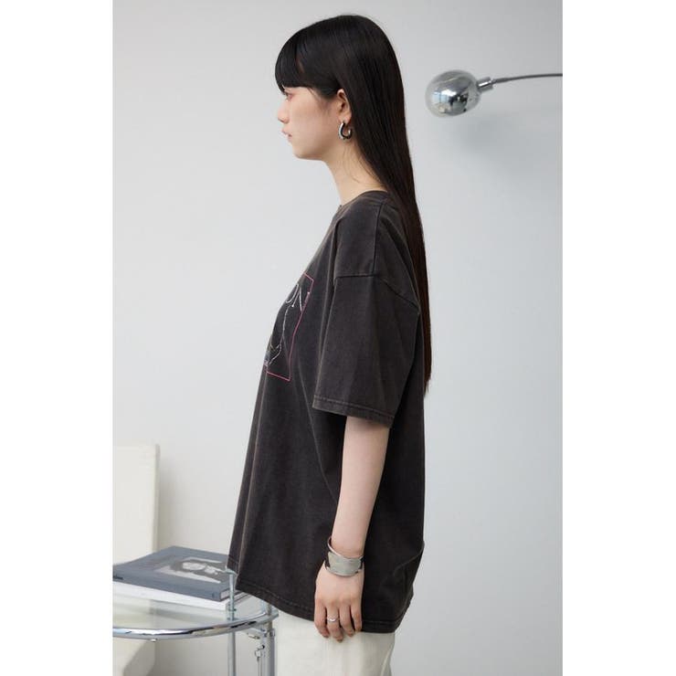 大人気！mnml★ヴィンテージ ボクシー Tシャツ★クーポン付き アソートロゴカラーTシャツ｜WOMEN｜250HSG90-545E｜AZUL BY