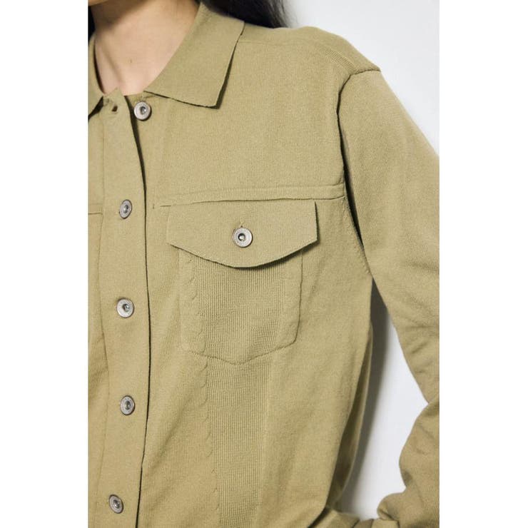 3rdタイプニットジャケット | AZUL BY MOUSSY | 詳細画像25 