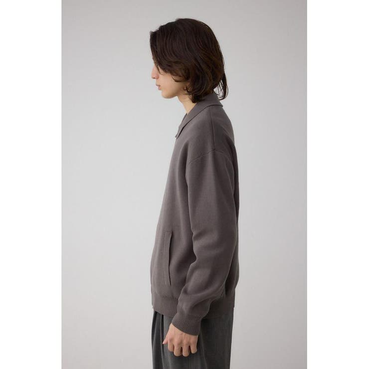ジップアップ襟付きニットカーディガン | AZUL BY MOUSSY | 詳細画像31 