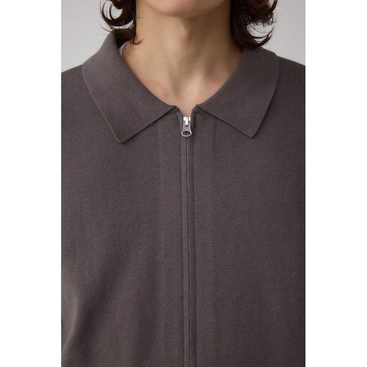 ジップアップ襟付きニットカーディガン | AZUL BY MOUSSY | 詳細画像33 