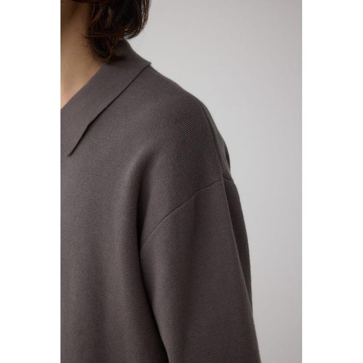 ジップアップ襟付きニットカーディガン | AZUL BY MOUSSY | 詳細画像34 