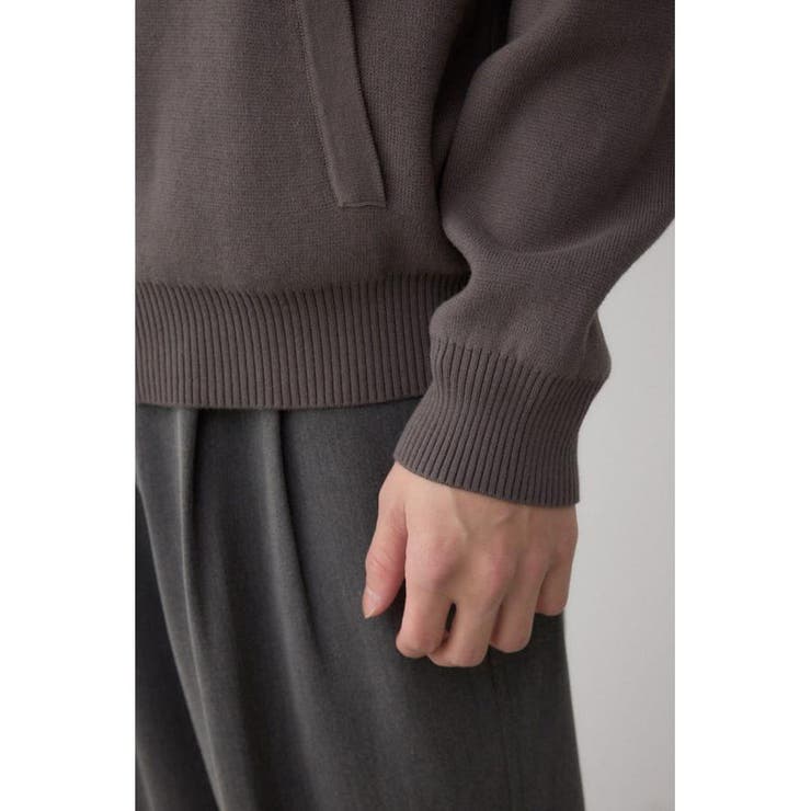 ジップアップ襟付きニットカーディガン | AZUL BY MOUSSY | 詳細画像35 