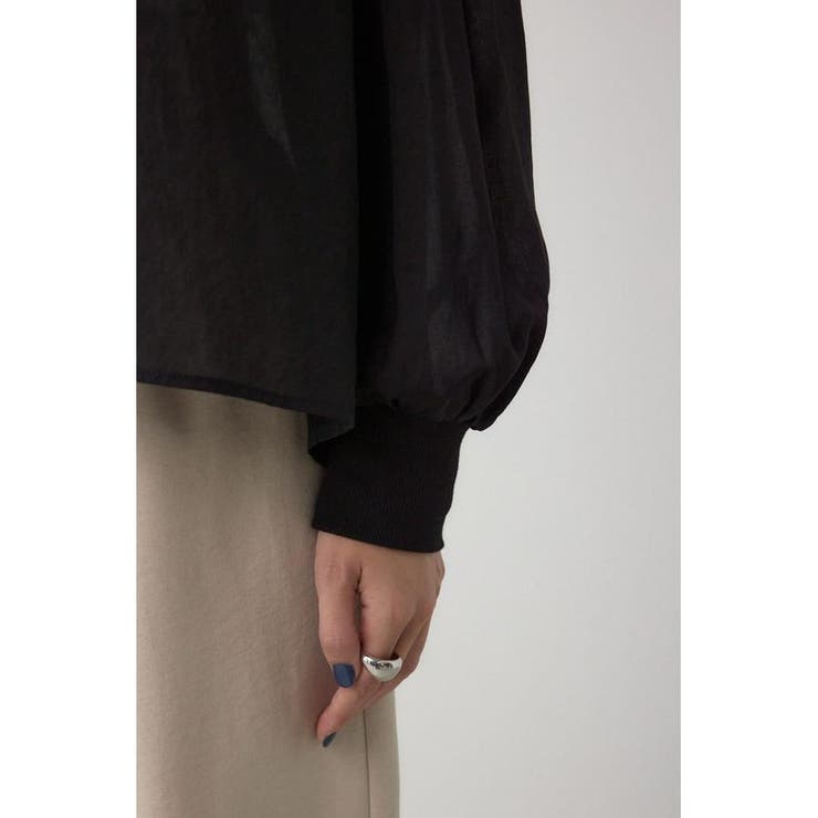 リブ付きシャツカーディガン | AZUL BY MOUSSY | 詳細画像10 
