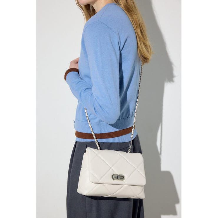 キルティングデザインフラップバッグ | AZUL BY MOUSSY | 詳細画像1 