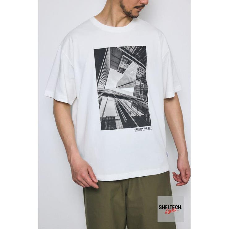 SHELTECH Light ベーシックTシャツ | AZUL BY MOUSSY | 詳細画像1 