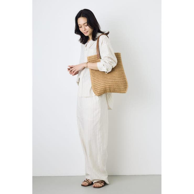 ペーパーメッシュトート | AZUL BY MOUSSY | 詳細画像1 