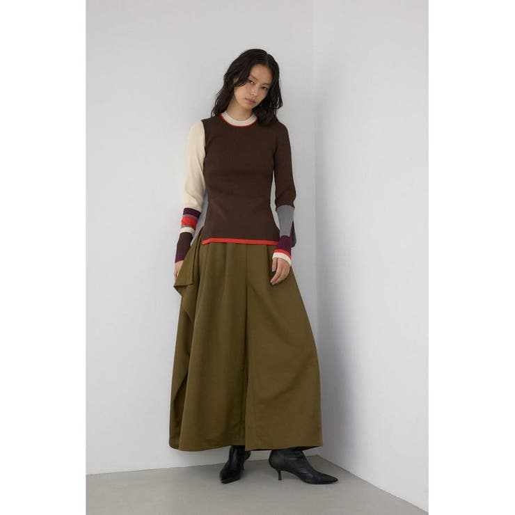 ドレープワイドパンツ | AZUL BY MOUSSY | 詳細画像16 