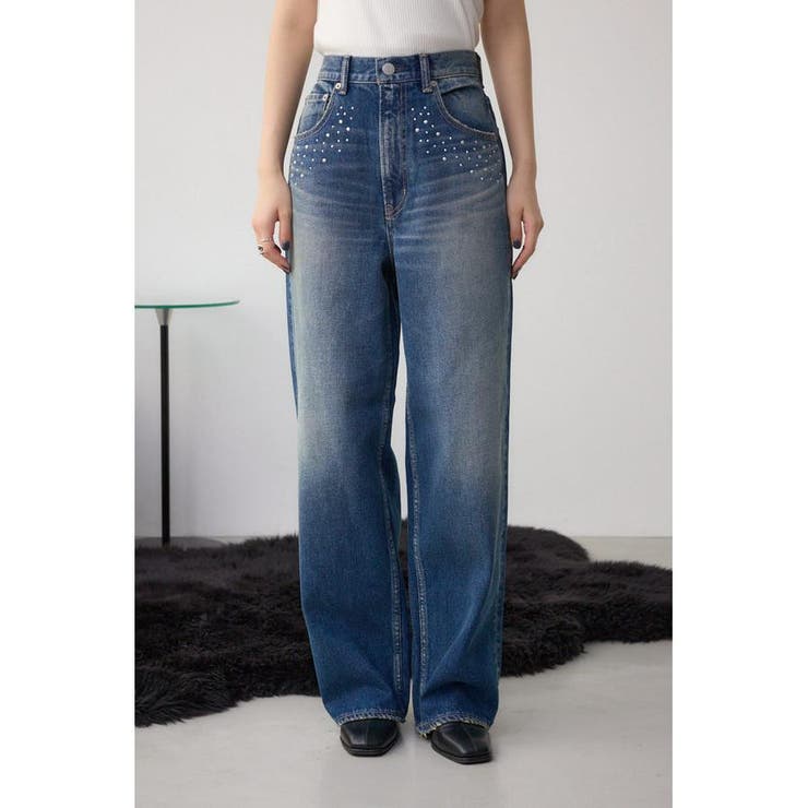 AZUL DENIM スタッズワイドデニム | AZUL BY MOUSSY | 詳細画像16 