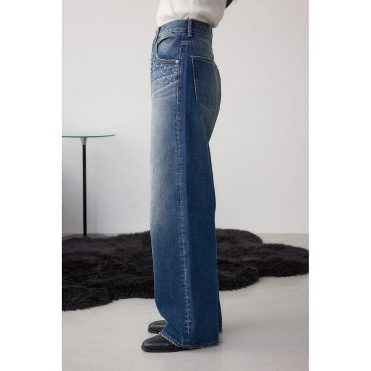AZUL DENIM スタッズワイドデニム | AZUL BY MOUSSY | 詳細画像17 