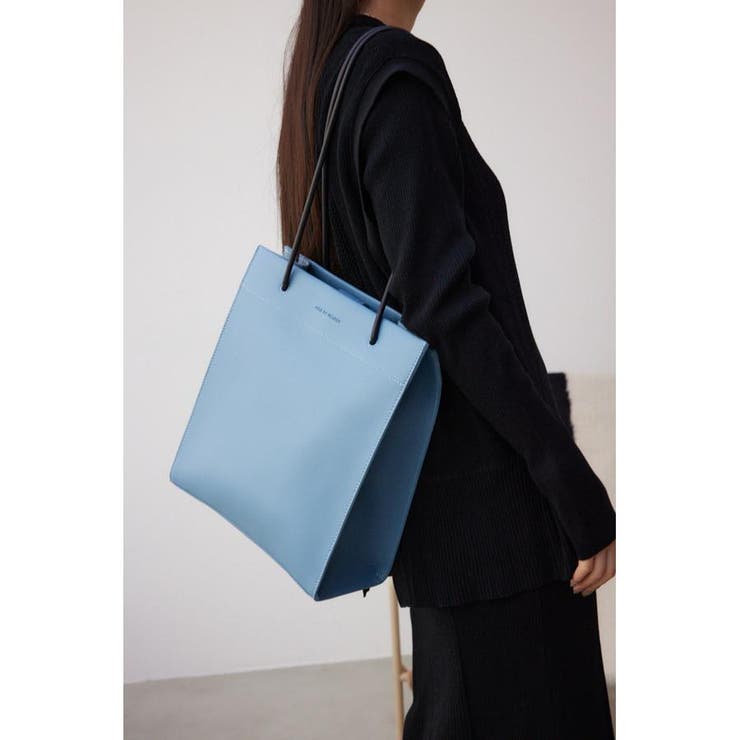BLU | ナローハンドルショッパーバッグ | AZUL BY MOUSSY