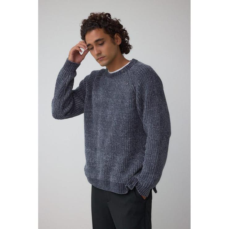 ベロアモールラメ入りニットトップス | AZUL BY MOUSSY | 詳細画像25 