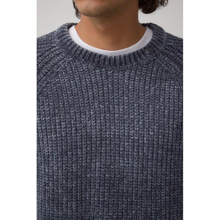 ベロアモールラメ入りニットトップス | AZUL BY MOUSSY | 詳細画像30 