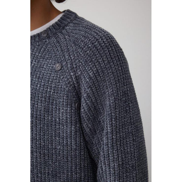 ベロアモールラメ入りニットトップス | AZUL BY MOUSSY | 詳細画像31 