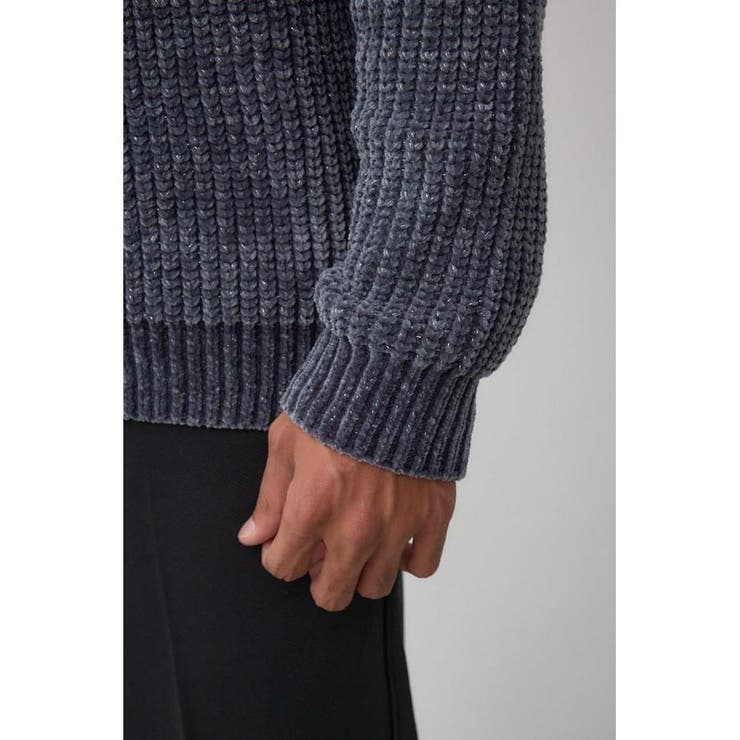 ベロアモールラメ入りニットトップス | AZUL BY MOUSSY | 詳細画像32 