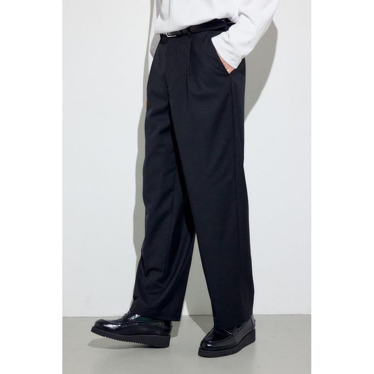 ワンタックワイドスラックス | AZUL BY MOUSSY | 詳細画像2 