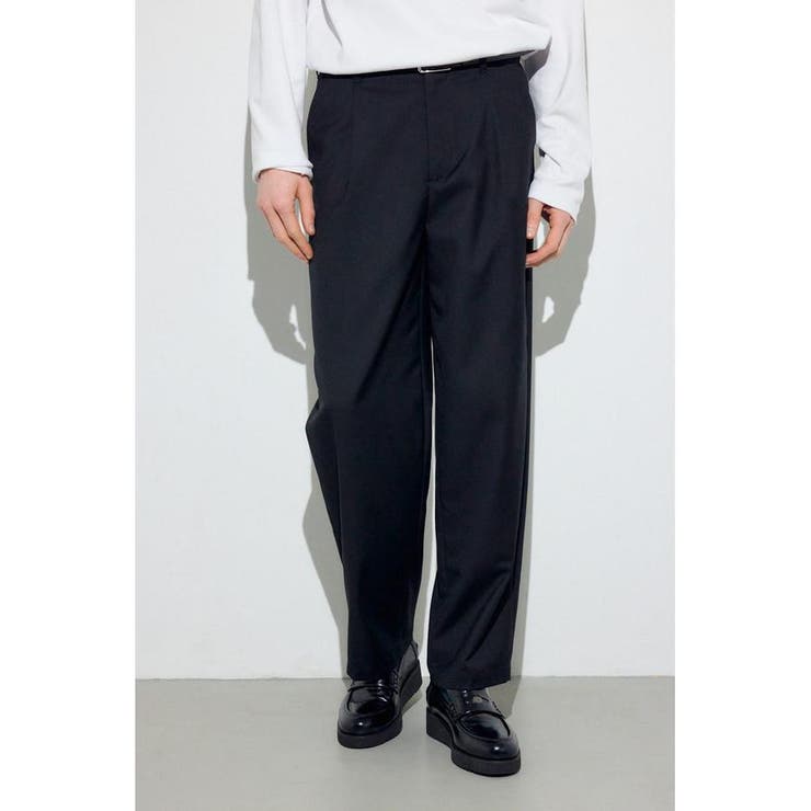 BLK | ワンタックワイドスラックス | AZUL BY MOUSSY