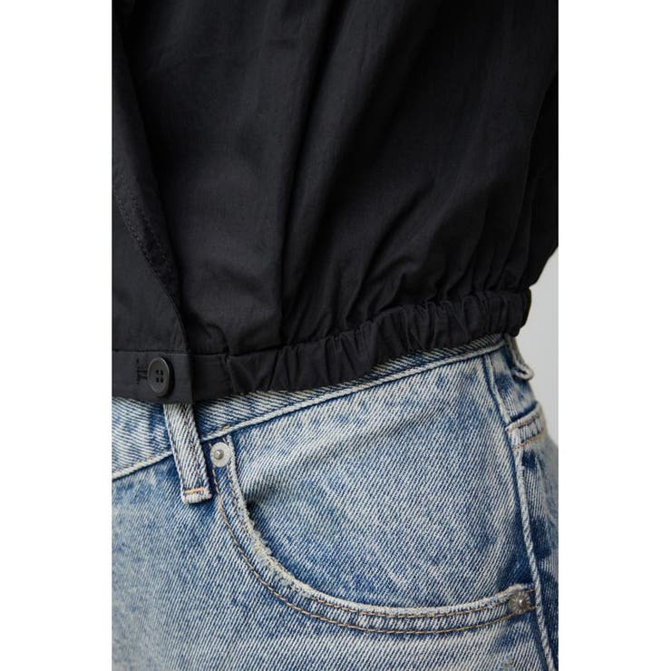 ドロストリングギャザーシャツベスト | AZUL BY MOUSSY | 詳細画像11 