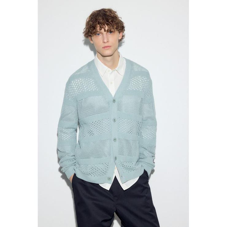 フレンチリネンCOOLMAXストライプシャツ | AZUL BY MOUSSY | 詳細画像3 