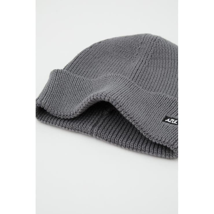 AZUL BOX LOGO KNIT CAP[品番：AZLW0020424]｜AZUL BY MOUSSY 