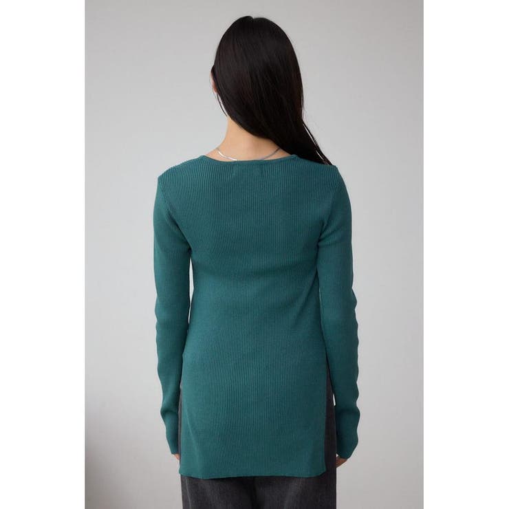 Vネックリブニットカーディガン | AZUL BY MOUSSY | 詳細画像18 