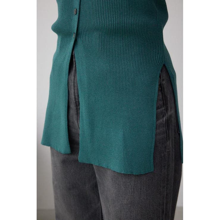 Vネックリブニットカーディガン | AZUL BY MOUSSY | 詳細画像22 