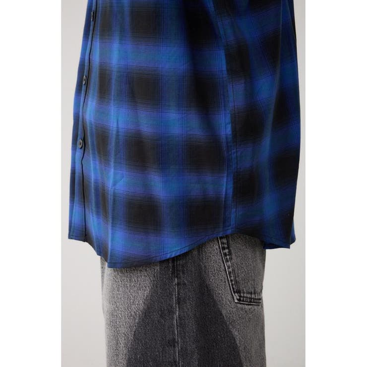 オンブレーチェックシャツ[品番：AZLW0022401]｜AZUL BY MOUSSY