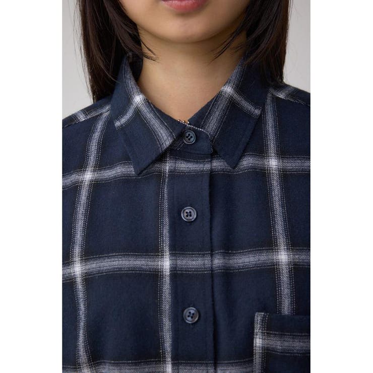 アソートフリンジチェックシャツ | AZUL BY MOUSSY | 詳細画像38 