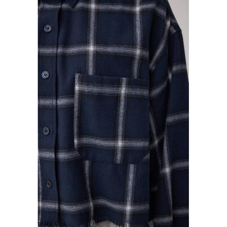 アソートフリンジチェックシャツ | AZUL BY MOUSSY | 詳細画像40 