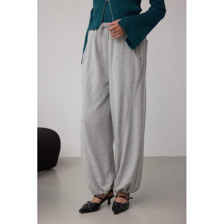 T.GRY | 切り替えデザインスウェットワイドパンツ | AZUL BY MOUSSY